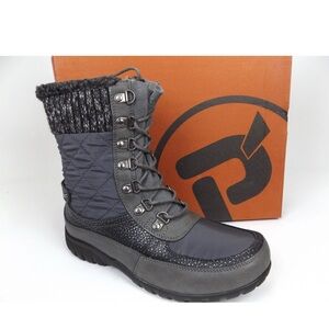 NEW! Propet Delaney Frost Winter Ankle Boots Women's Size 6 Gray 21577